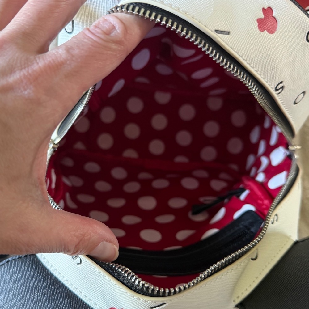 Rare Loungefly Disney Minnie Mouse Scattered Letters Mini Backpack BoxLunch HTF - Picture 7 of 10